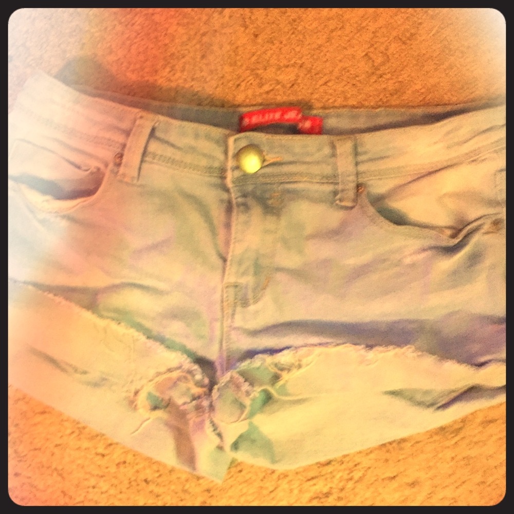 Jean Shorty shorts